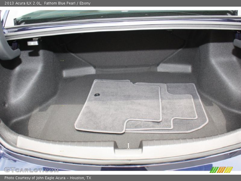 Fathom Blue Pearl / Ebony 2013 Acura ILX 2.0L