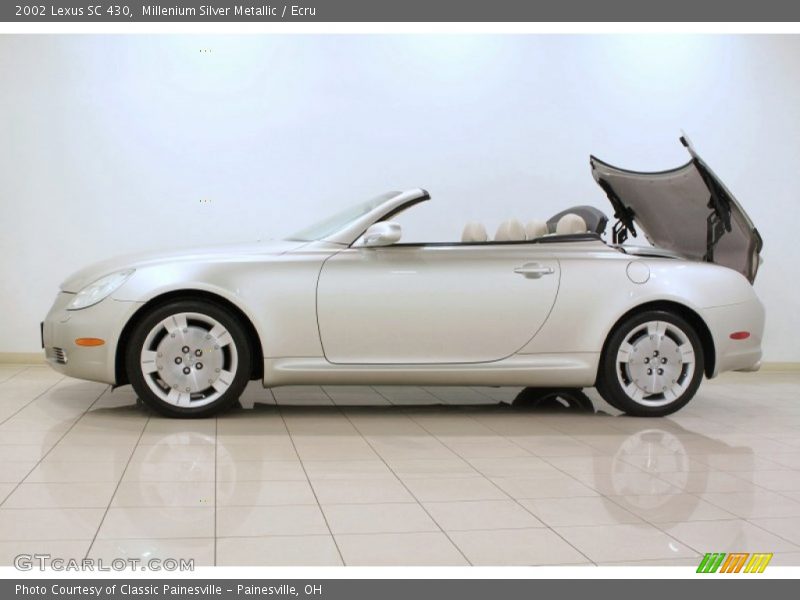 Millenium Silver Metallic / Ecru 2002 Lexus SC 430