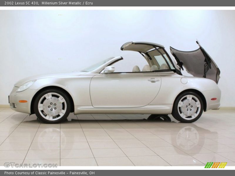 Millenium Silver Metallic / Ecru 2002 Lexus SC 430