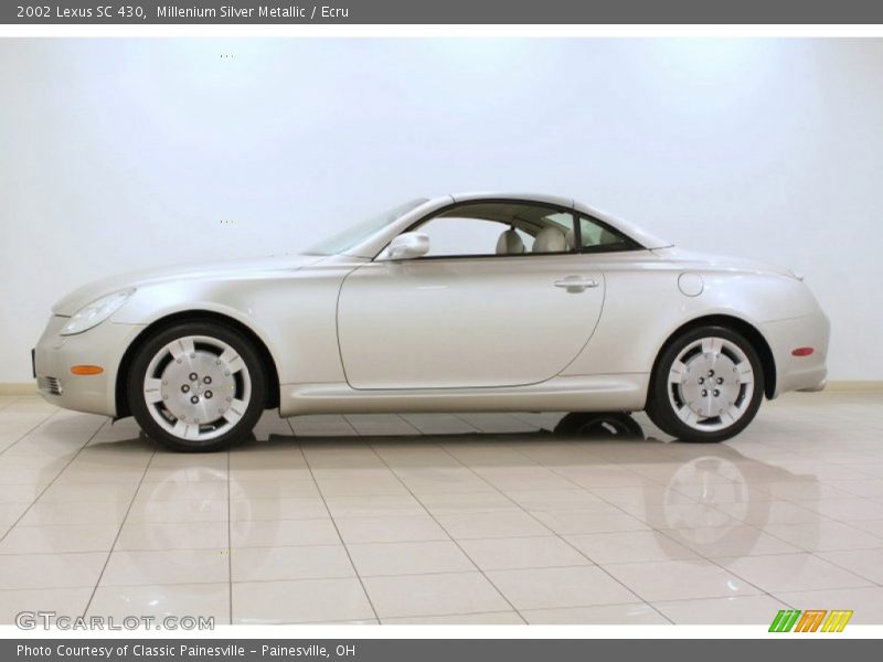 Millenium Silver Metallic / Ecru 2002 Lexus SC 430