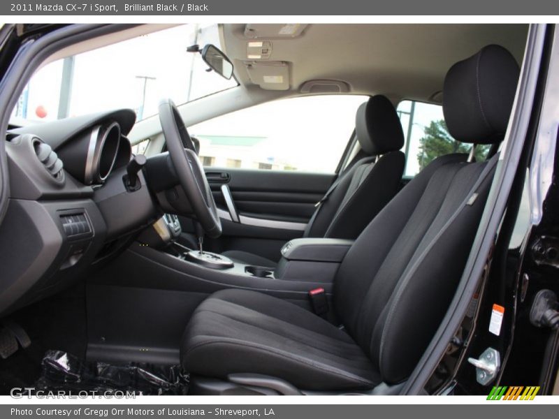 Brilliant Black / Black 2011 Mazda CX-7 i Sport