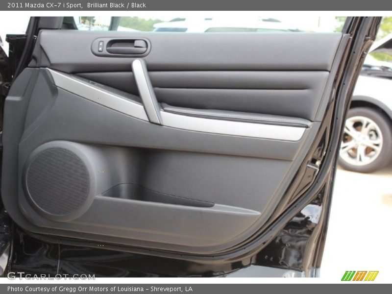 Brilliant Black / Black 2011 Mazda CX-7 i Sport