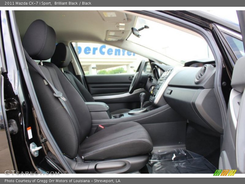 Brilliant Black / Black 2011 Mazda CX-7 i Sport