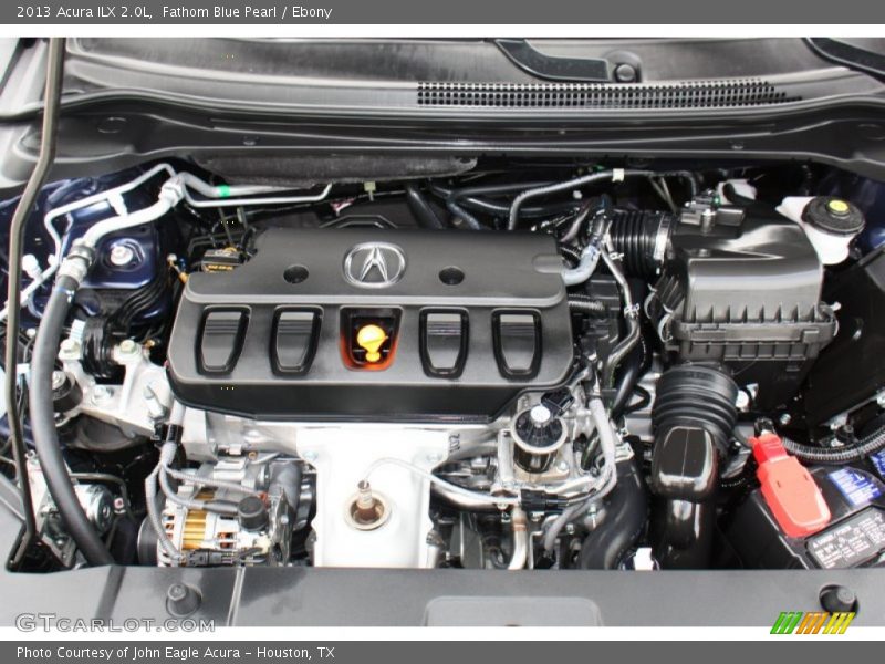 Fathom Blue Pearl / Ebony 2013 Acura ILX 2.0L