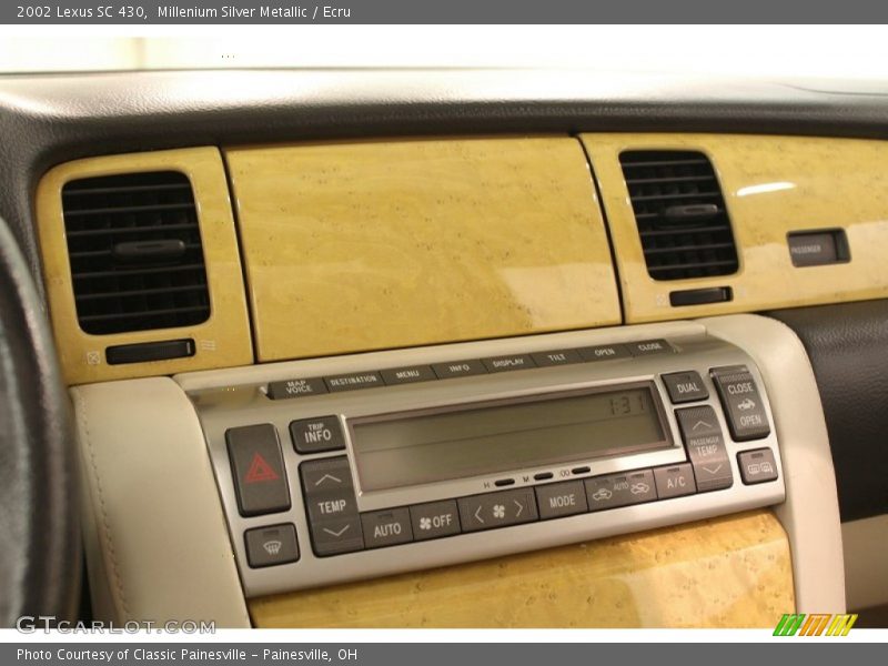 Millenium Silver Metallic / Ecru 2002 Lexus SC 430