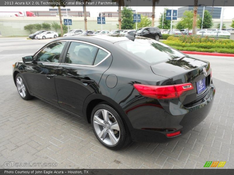 Crystal Black Pearl / Parchment 2013 Acura ILX 2.0L Technology