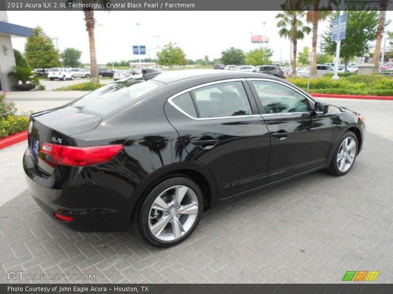 Crystal Black Pearl / Parchment 2013 Acura ILX 2.0L Technology