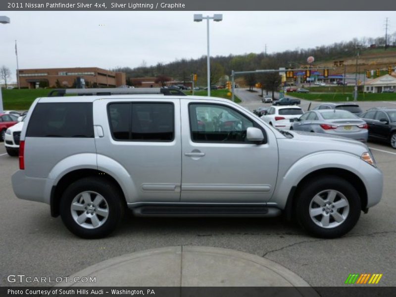 Silver Lightning / Graphite 2011 Nissan Pathfinder Silver 4x4