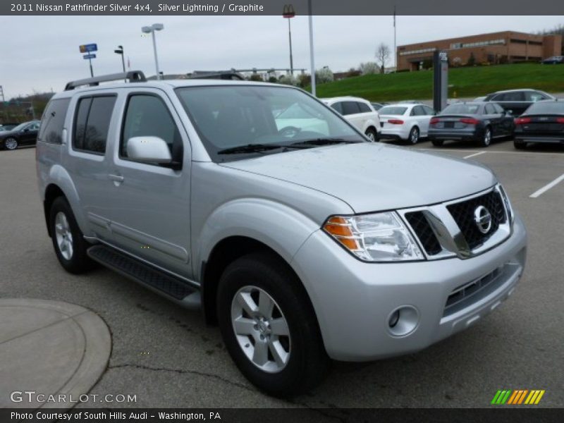 Silver Lightning / Graphite 2011 Nissan Pathfinder Silver 4x4