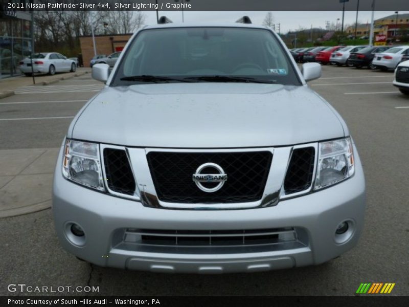 Silver Lightning / Graphite 2011 Nissan Pathfinder Silver 4x4