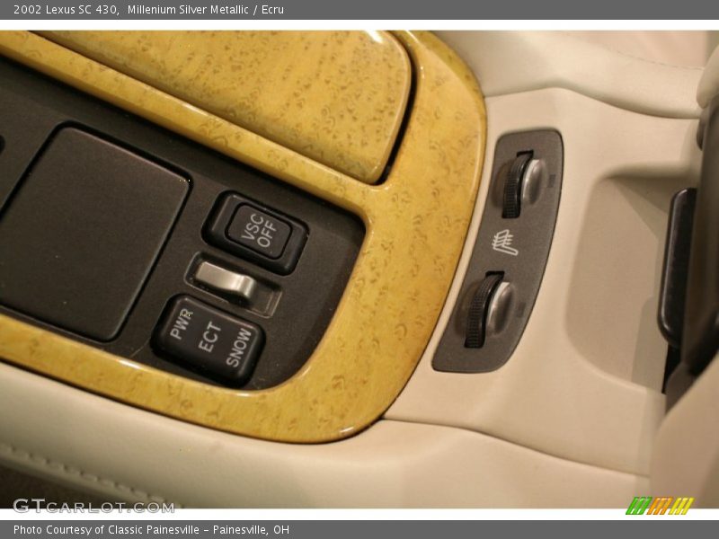 Millenium Silver Metallic / Ecru 2002 Lexus SC 430