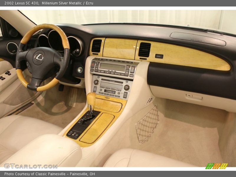 Millenium Silver Metallic / Ecru 2002 Lexus SC 430