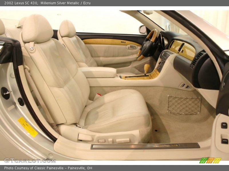 Millenium Silver Metallic / Ecru 2002 Lexus SC 430