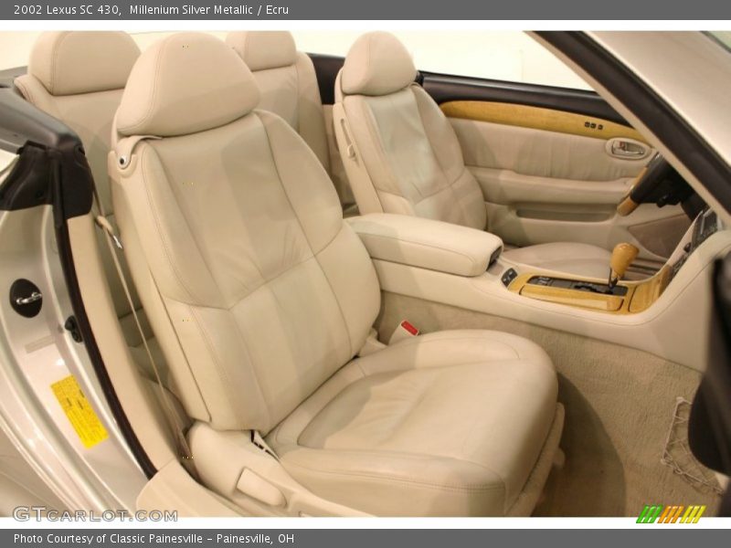 Millenium Silver Metallic / Ecru 2002 Lexus SC 430