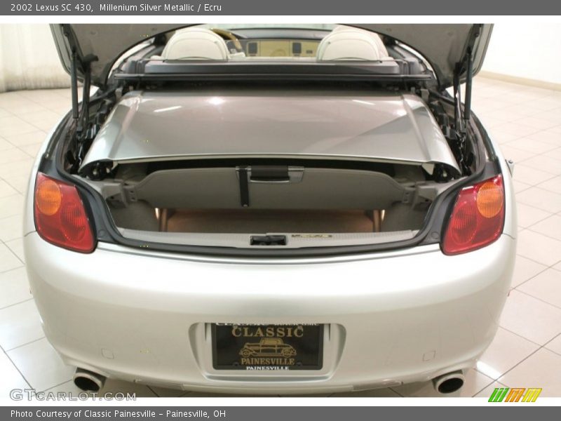 Millenium Silver Metallic / Ecru 2002 Lexus SC 430