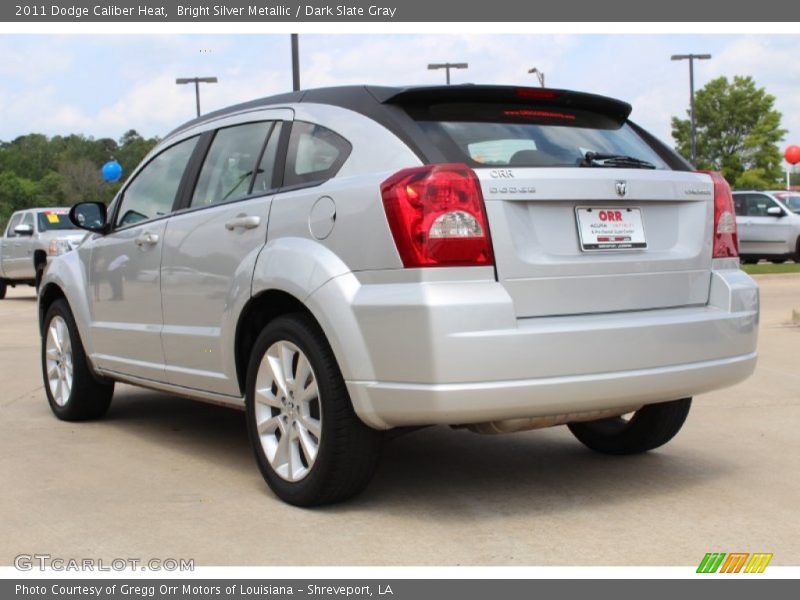 Bright Silver Metallic / Dark Slate Gray 2011 Dodge Caliber Heat