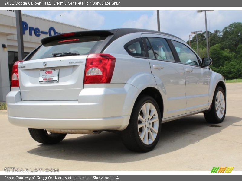 Bright Silver Metallic / Dark Slate Gray 2011 Dodge Caliber Heat