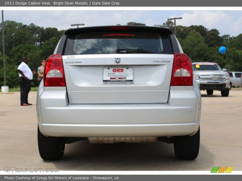 Bright Silver Metallic / Dark Slate Gray 2011 Dodge Caliber Heat
