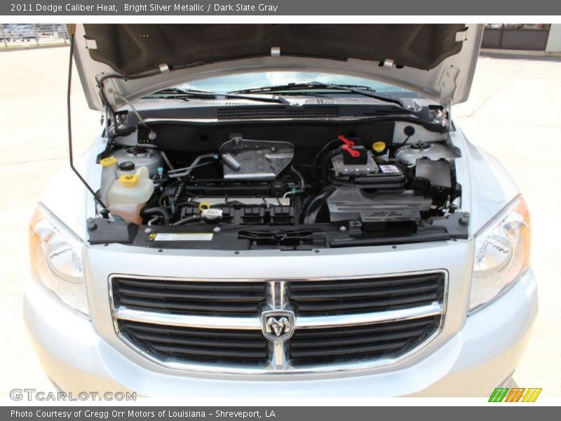 Bright Silver Metallic / Dark Slate Gray 2011 Dodge Caliber Heat