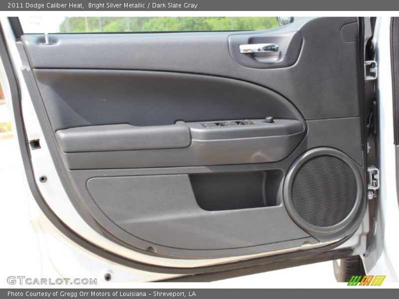 Bright Silver Metallic / Dark Slate Gray 2011 Dodge Caliber Heat