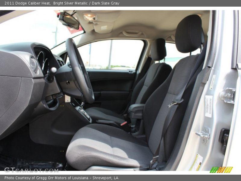 Bright Silver Metallic / Dark Slate Gray 2011 Dodge Caliber Heat