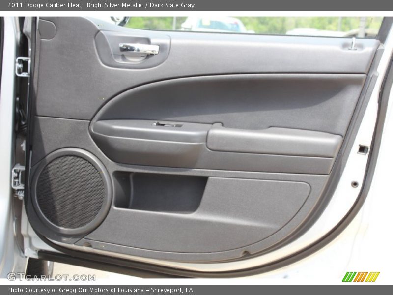 Bright Silver Metallic / Dark Slate Gray 2011 Dodge Caliber Heat