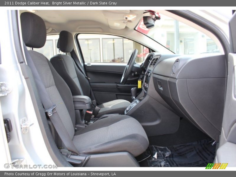 Bright Silver Metallic / Dark Slate Gray 2011 Dodge Caliber Heat