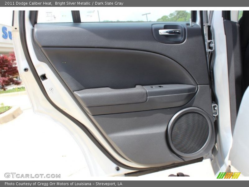 Bright Silver Metallic / Dark Slate Gray 2011 Dodge Caliber Heat