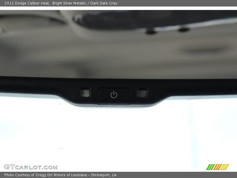 Bright Silver Metallic / Dark Slate Gray 2011 Dodge Caliber Heat