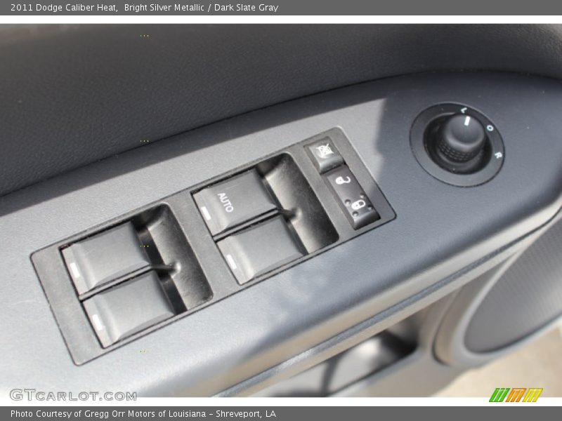 Bright Silver Metallic / Dark Slate Gray 2011 Dodge Caliber Heat