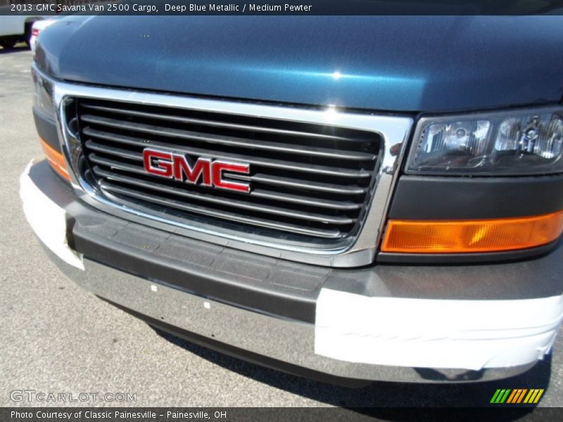 Deep Blue Metallic / Medium Pewter 2013 GMC Savana Van 2500 Cargo