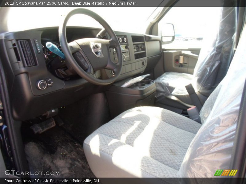 Deep Blue Metallic / Medium Pewter 2013 GMC Savana Van 2500 Cargo