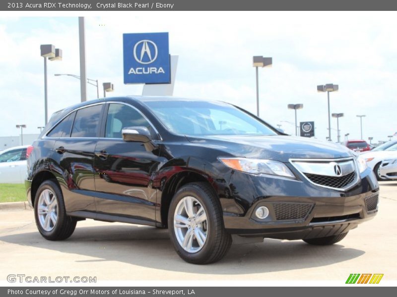 Crystal Black Pearl / Ebony 2013 Acura RDX Technology