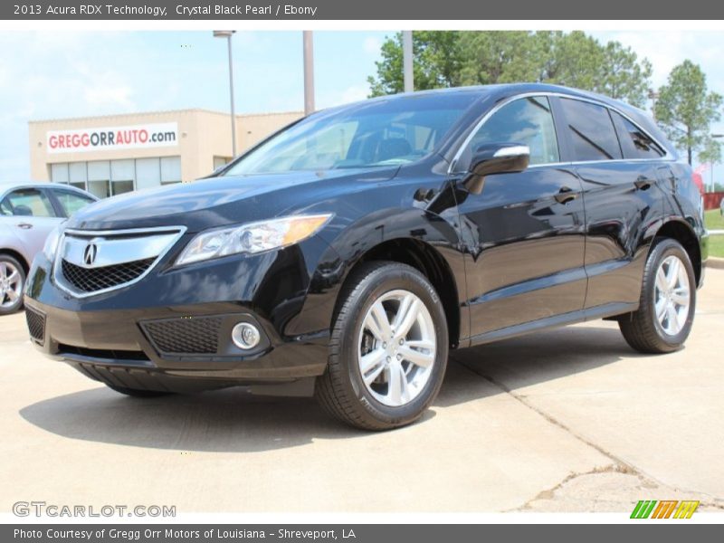 Crystal Black Pearl / Ebony 2013 Acura RDX Technology