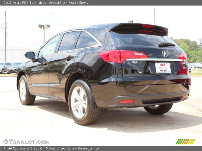 Crystal Black Pearl / Ebony 2013 Acura RDX Technology