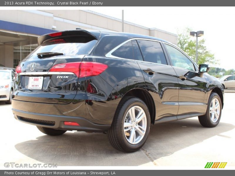Crystal Black Pearl / Ebony 2013 Acura RDX Technology
