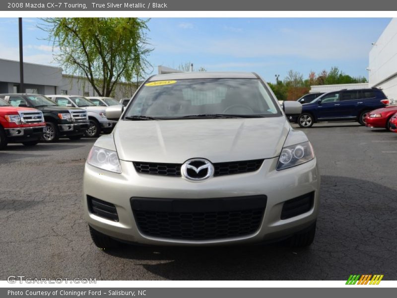 True Silver Metallic / Black 2008 Mazda CX-7 Touring