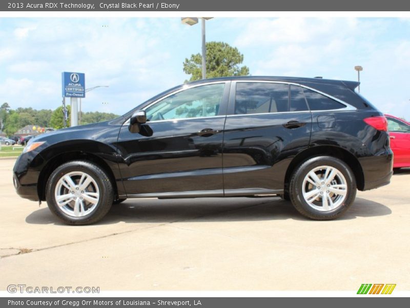Crystal Black Pearl / Ebony 2013 Acura RDX Technology