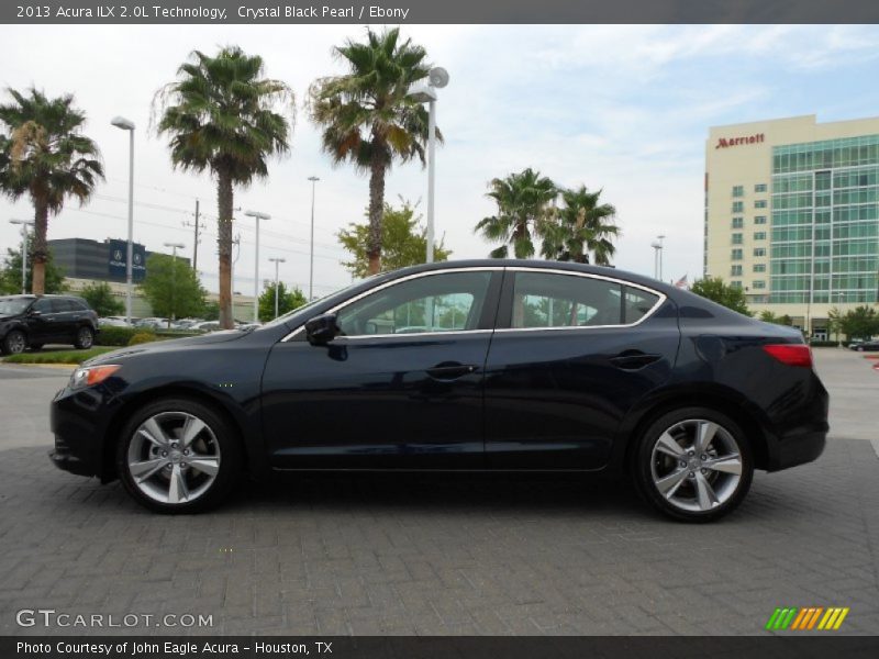 Crystal Black Pearl / Ebony 2013 Acura ILX 2.0L Technology
