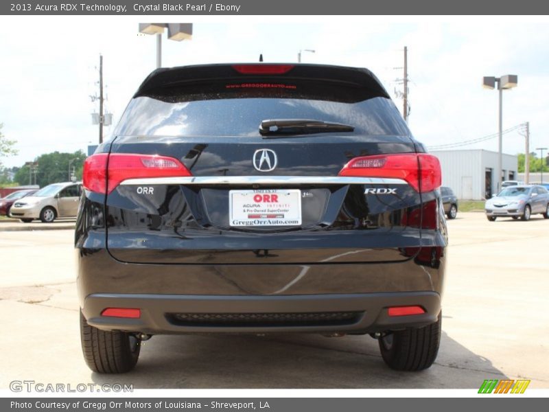 Crystal Black Pearl / Ebony 2013 Acura RDX Technology