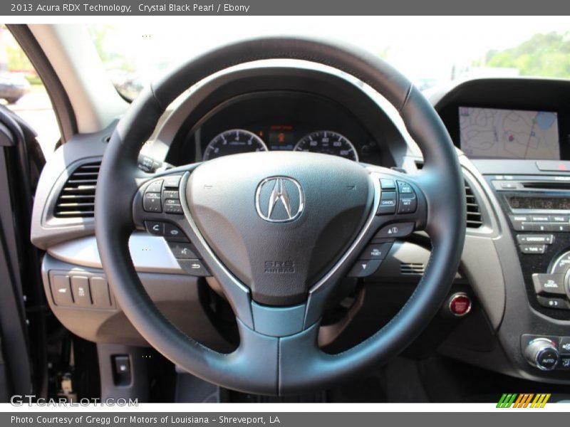 Crystal Black Pearl / Ebony 2013 Acura RDX Technology