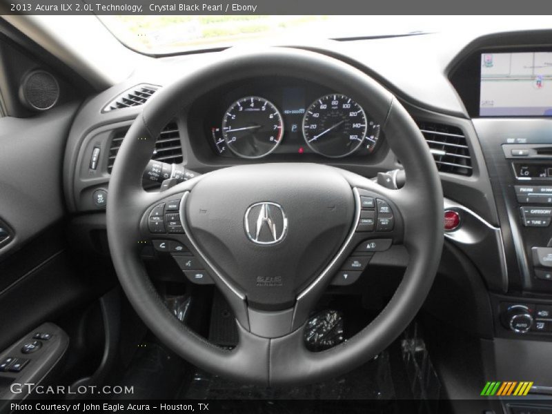 Crystal Black Pearl / Ebony 2013 Acura ILX 2.0L Technology