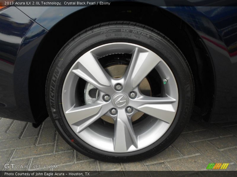 Crystal Black Pearl / Ebony 2013 Acura ILX 2.0L Technology