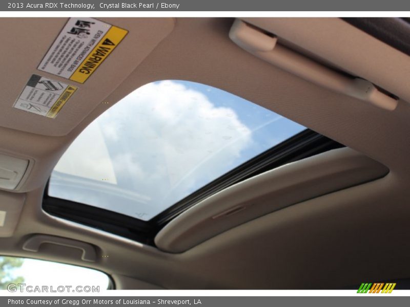 Crystal Black Pearl / Ebony 2013 Acura RDX Technology
