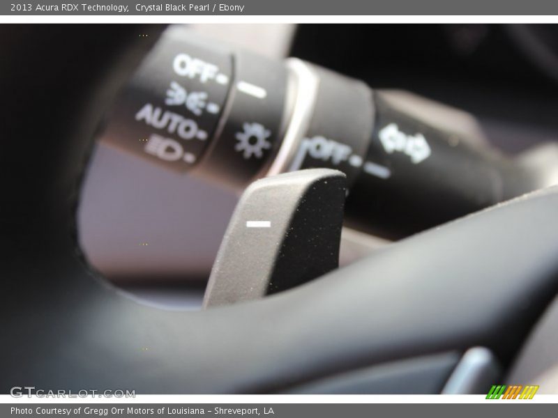 Crystal Black Pearl / Ebony 2013 Acura RDX Technology