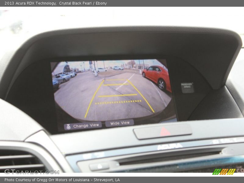 Crystal Black Pearl / Ebony 2013 Acura RDX Technology