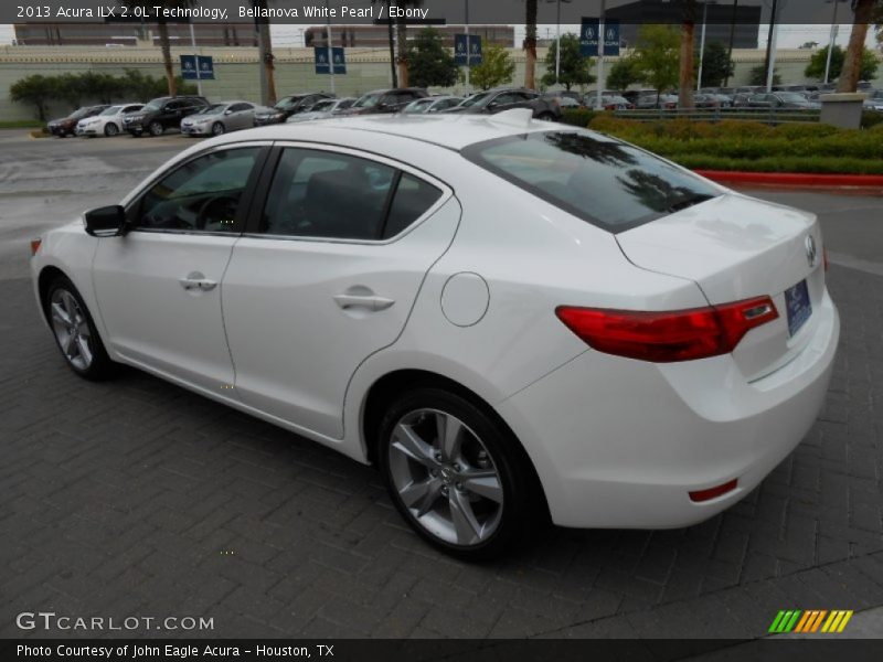 Bellanova White Pearl / Ebony 2013 Acura ILX 2.0L Technology