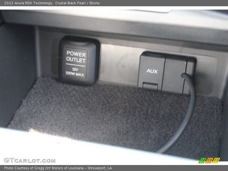 Crystal Black Pearl / Ebony 2013 Acura RDX Technology
