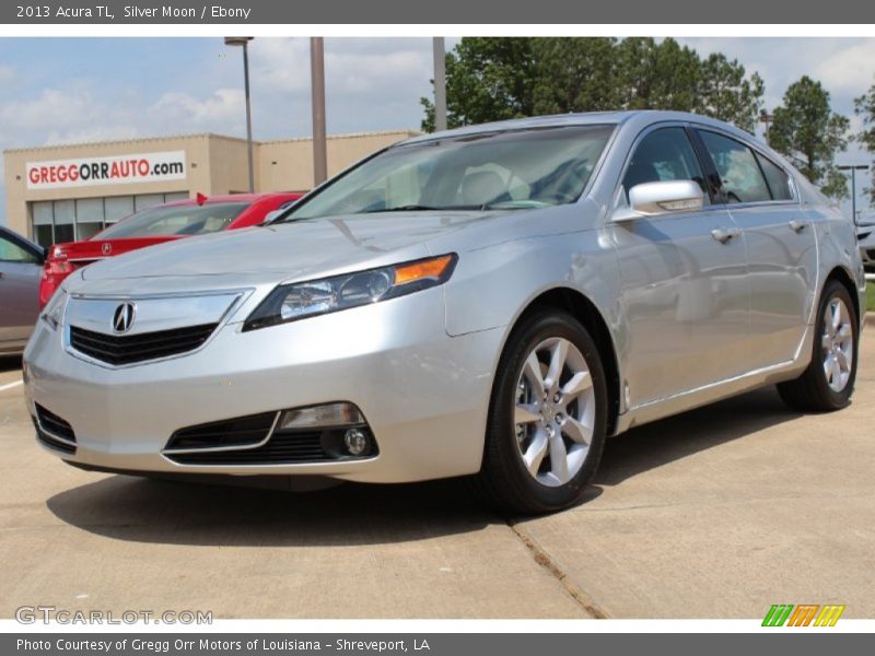 Silver Moon / Ebony 2013 Acura TL