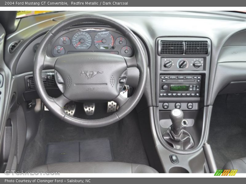 Dashboard of 2004 Mustang GT Convertible